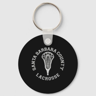 Santa Barbara Landkreis Lacrosse Girls Schule Schlüsselanhänger
