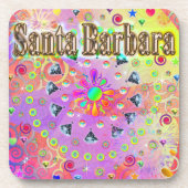 Santa Barbara Lucky Golden Untersetzer (Vorderseite)