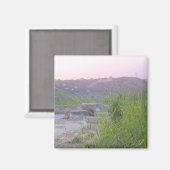 Santa Barbara Mesa Aussicht Magnet (Vorderseite/Rückseite)