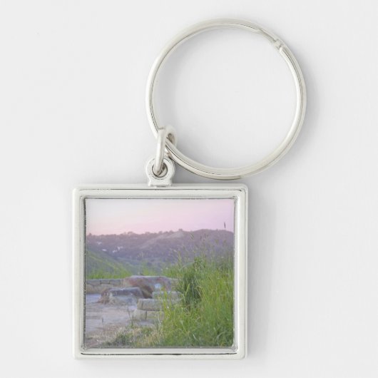 Santa Barbara Mesa Aussicht Schlüsselanhänger (Vorne)