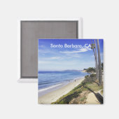 Santa Barbara Montecito California Butterfly Beach Magnet (Vorderseite/Rückseite)