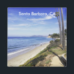 Santa Barbara Montecito California Butterfly Beach Magnet<br><div class="desc">Genießen Sie den schönen Anblick des Pazifischen Ozeans und der kalifornischen Küste in diesem Magneten von Santa Barbara's Butterfly Beach.</div>