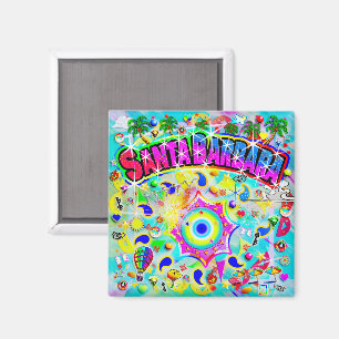 Santa Barbara Mystic Dance Magnet