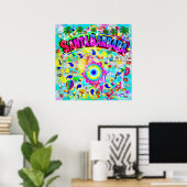 Santa Barbara Mystischer Tanz Poster (Heimbüro)