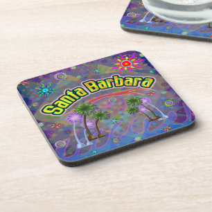 Santa Barbara Noble Voyage Achterbahn Getränkeuntersetzer