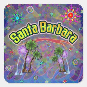 Santa Barbara Noble Voyage Sticker