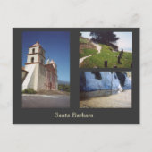 Santa Barbara Postkarte (Vorderseite)