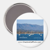 Santa Barbara Sailboats Products, Kalifornien Magnet (Vorderseite/Rückseite)