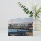 Santa Barbara Stearns Wharf Products Postkarte (Stehend Vorderseite)