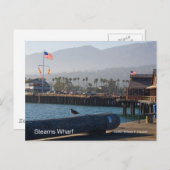 Santa Barbara Stearns Wharf Products Postkarte (Vorne/Hinten)