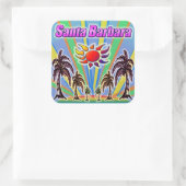 Santa Barbara Summer Liebe Sticker (Tasche)