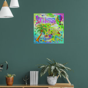 Santa Barbara Timeless Melody Poster