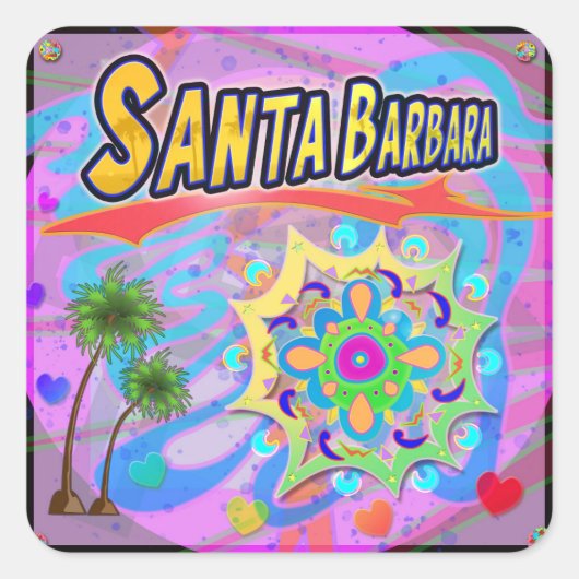 Santa Barbara True Progress Sticker (Vorderseite)