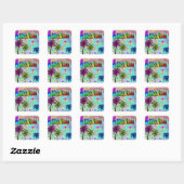 Santa Barbara Vivid Romance Sticker (Blatt)