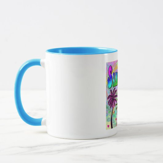 Santa Barbara Vivid Romantike Tasse (Links)