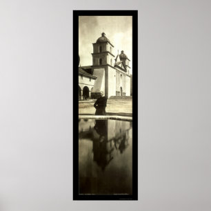 Santa- Barbaraauftrag-Foto 1908 Poster