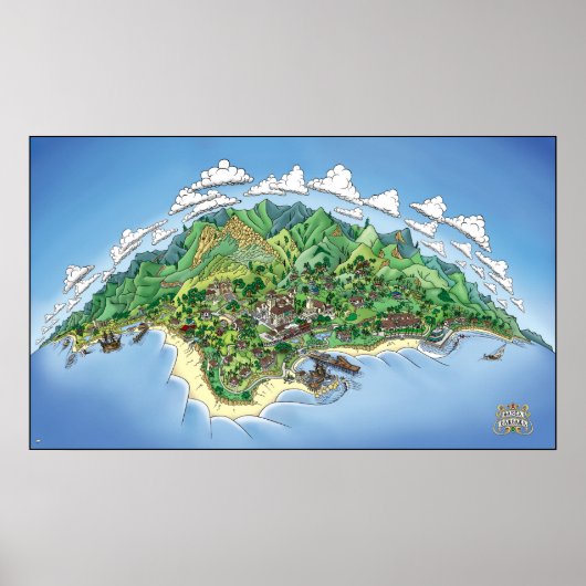 Santa Barbaratopie Poster (Vorne)