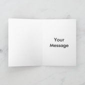 Santa Basketball Feiertagskarte (Innenseite)