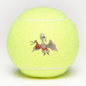 Santa Bat Penn Tennisbälle (Vorderseite)