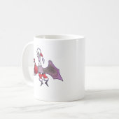 Santa Bat rechte Tasse (Vorderseite Links)