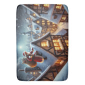 Santa Bath Mat Badematte (Vorderseite Vertikal)