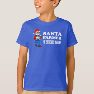 Santa Bauer glaubt an Ewe Pun T-Shirt