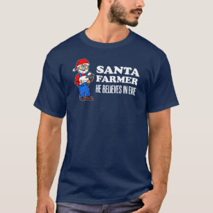 Santa Bauer glaubt an Ewe Pun T-Shirt