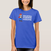 Santa Bauer glaubt an Ewe Pun T-Shirt (Vorderseite)