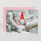 Santa-Baum-Postkarte Postkarte (Vorne/Hinten)