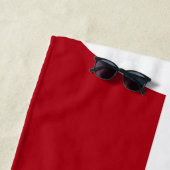 Santa Beach Handtuch (Beispiel)