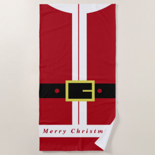 Santa Beach Handtuch