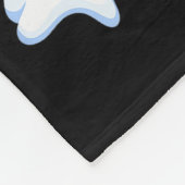 Santa Beagle Christmas Lights Funny Reindeer Dog X Fleecedecke (Ecke)