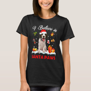 Santa Beagle Claus Hund Weihnachtsdekoration T-Shirt