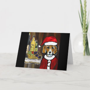 SANTA BEAGLE FEIERTAGSKARTE