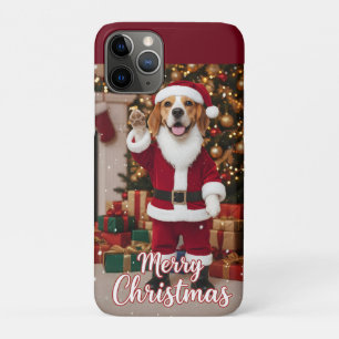 Santa Beagle Frohe Weihnachten - Beagle Weihnachte Case-Mate iPhone Hülle