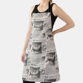 Santa Bear Breaking News Zeitung Weihnachtsbaum Schürze (InSitu)