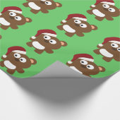 Santa Bear Geschenkpapier (Ecke)