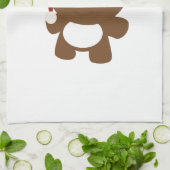 Santa Bear Geschirrtuch (Gefaltet)