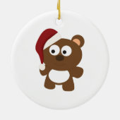 Santa Bear Keramikornament (Hinten)