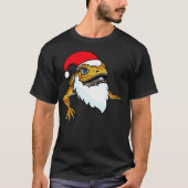 Santa Bearded Dragon T-Shirt (Vorderseite)