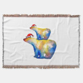 Santa Bears Decke (Vorderseite)