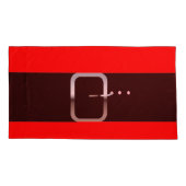 Santa Belly Pair Pillowcases, König Kissenbezug (Rückseite-Links)