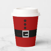 Santa Belly Paper Cup  Pappbecher (Rückseite)