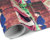 SANTA BELLY TO BELLY Packpapier (Rolleneckpunkt)