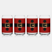 Santa Belt Christmas – Festive Holiday Gift Dosenglas (Vorderseite)