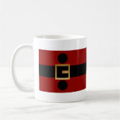 Santa Belt Christmas – Festive Holiday Gift Kaffeetasse (Links)
