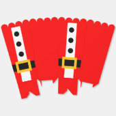 Santa Belt Popcorn Favor Box Geschenkschachtel (Ungeklappt)