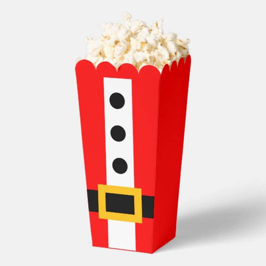 Santa Belt Popcorn Favor Box Geschenkschachtel (Geplatzt)