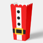 Santa Belt Popcorn Favor Box Geschenkschachtel (Vorderseite)