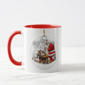 Santa Beta mit dem Baby Jesus Tasse (Links)